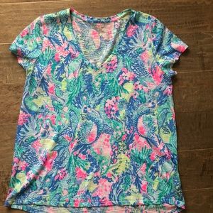 Lilly Pulitzer Etta T-shirt size M new without tag